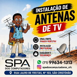 Instalação de Antenas de TV em Salvador Ba