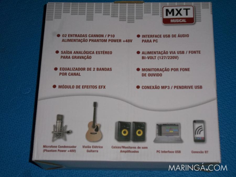 Kit p/fazer live ou home estúdio- kit c/mesa de som com phantom power + microfone condensador
