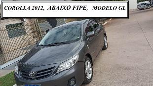 Corolla GL  2012,  ABAIXO da FIPE, Usado de Qualidade