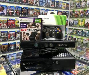 Xbox 360 com Sensor Kinect - Seminovo Conservado