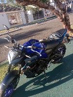 Vendo Yamaha MT 03  Azul  baixo km 6.200km