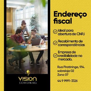 Endereço Comercial (Vision Coworking Maringá)