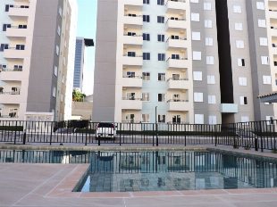 ALUGA-SE APTO COND. RES. BELLUS JD BOTÃNICO. NOVO SEM USO. C/ PISCINA