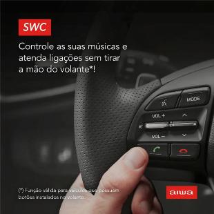 Auto Radio Aiwa AWS-CA-D-01 4x25W Bluetooth