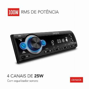 Auto Radio Aiwa AWS-CA-D-01 4x25W Bluetooth