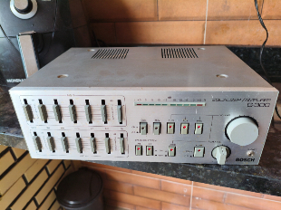Imagem do anuncio AMPLIFICADOR/EQUALIZADOR BOSCH GEMINI ANOS 80 ( RARO )