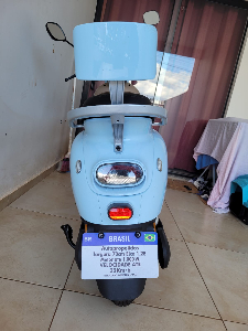 Bicicleta Elétrica Cavalletta C12 (AZUL)
