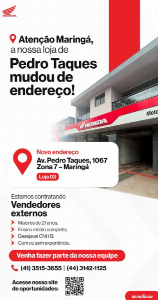 Vendedor Externo de Motos e Consórcio.