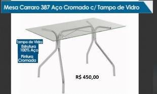 Vende-se Mesa de vidro