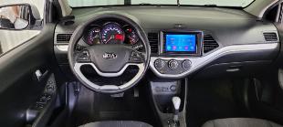 KIA  PICANTO 2014 EX 1.0 FLEX  COMPLETO AUTOMÁTICO PLACA A + MULTIMIDIA E CÂMERA DE RÉ