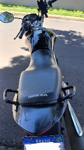 Honda CG 150 Titan ESD Mix 2011, preta, flex (gasolina/etanol)