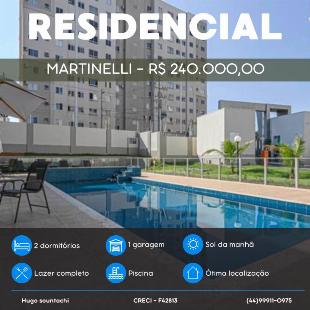 Apartamento Residencial Martinelli