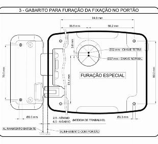 Fechadura Elétrica Agl-inha 12v Abertura Interna