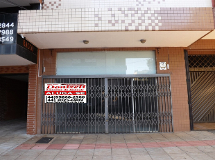 Imagem do anuncio ALUGA-SE SALÃO TÉRREO CENTRO. RUA SANTOS DUMONT PRÓX. SHOOPIN MARIGÁ PARK