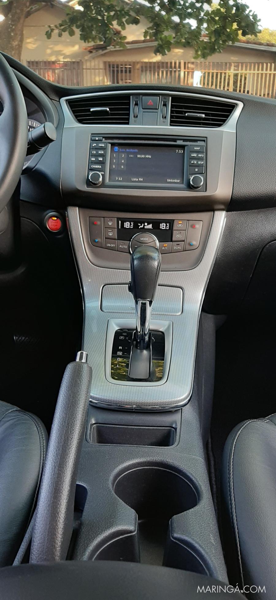 Sentra SL 2015 Automático 2.0 Flex Fuel Completo, Baixo Km (86Mil Km)