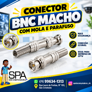 Conector Bnc em Salvador e Região