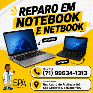 Reparo de Notebook e Netbook em Salvador e região