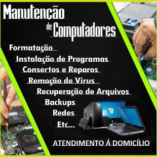 Formatação e manutenção de computadores