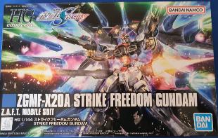 Gundam zgmf-x20A strike freedom 1/144 HG(model kit ) NOVO Bandai
