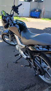 Honda CG 150 Titan ESD Mix 2011, preta, flex (gasolina/etanol)