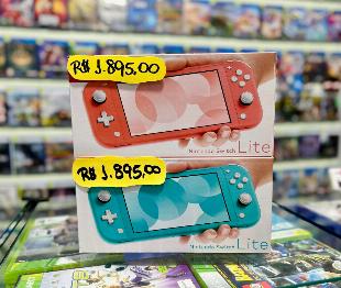 Console Nintendo Switch Lite Novo Lacrado