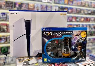 PlayStation 5 Slim 1TB C/ Jogo Starlink Battle of Atlas Novo Lacrado