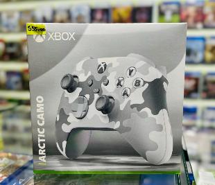 Controle Sem Fio Xbox Arctic Camo Novo Lacrado