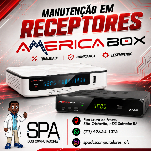 Manutenção em Receptores Americabox