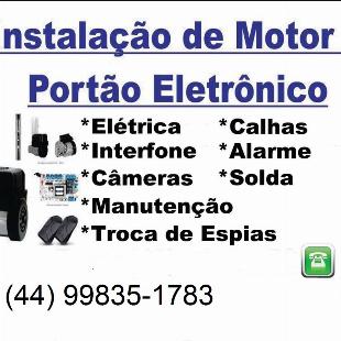 MANUTENÇÕES PORTÃO ELETRÔNICO