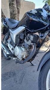 Honda CG 150 Titan ESD Mix 2011, preta, flex (gasolina/etanol)