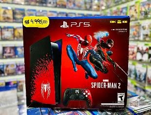 PlayStation 5 825GB Edição Limitada Marvel´s Spider-Man 2 Novo Lacrado