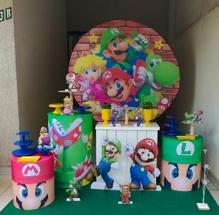 Decoração pegue e monte disponível para locação preço promocional apenas 100