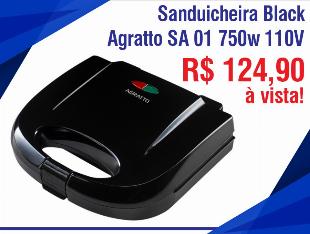 Sanduicheira Black Agratto SA 01 750w 110V