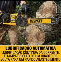 Motosserra a Bateria 60V Max Dewalt DCCS670B