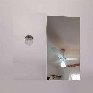 Eletricista -Instalação de ventilador de teto.