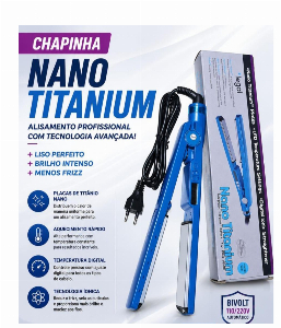 Imagem do anuncio CHAPINHA PRANCHA AZUL ATE 450 GRAUS