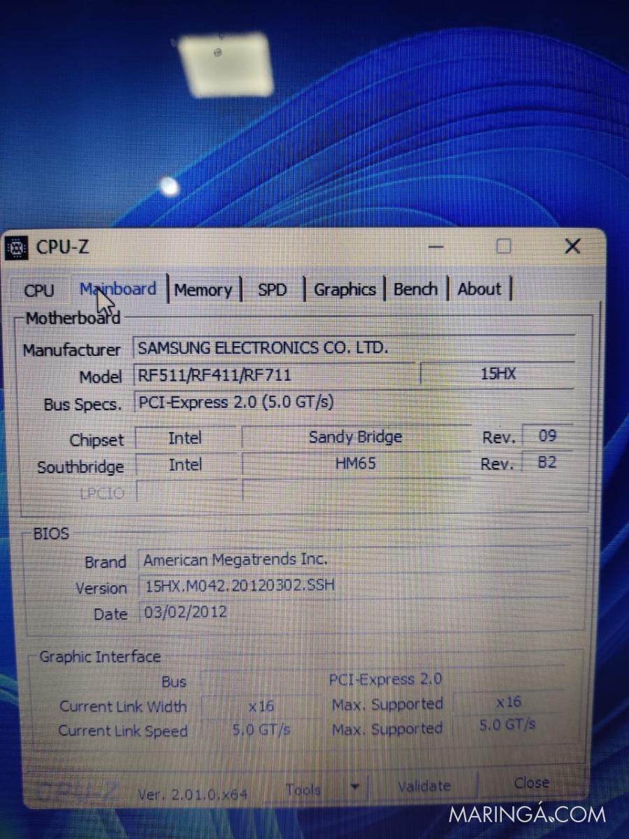 Vendo Notebook Samsung Core I7 2ª geração 2.20Ghz, 8GB Memória, SSD 480GB Kingston, Placa Nvidia GeForce 2GB, Drive de BluRay.