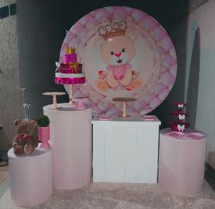 Decoração pegue e monte disponível para locação preço promocional apenas 100
