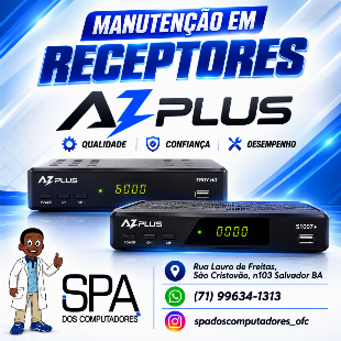 Imagem do anuncio Manutenção em Receptores Azplus