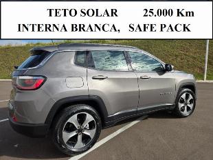Compass Longitude 2019, Teto Solar, 25.000 Km, Safe Pack, Laudo Aprovado