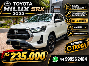 Imagem do anuncio HILUX SRX 2022, Todas Revisões Autorizada, Laudo OK