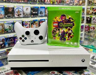 Console Xbox One S 1TB 4K + Jogo Seminovo Conservado