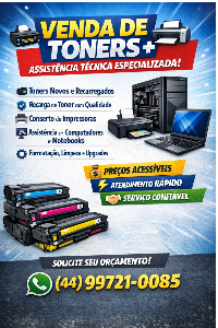 VENDA E ENTREGA DE"TONERS" " CARTUCHOS" "TINTAS"   E PAPEL A4