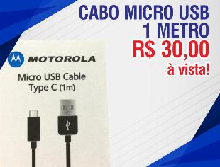 Cabo Micro Usb 1 Metro Motorola
