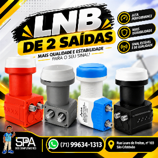 Lnb 2 Saídas Universal em Salvador e Região