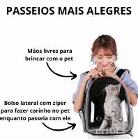 Mochila para passeio Pet Com Visão Panorâmica Astronauta bolsa