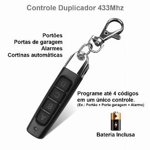 Controle remoto para alarme e portão