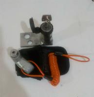 Kit Moto - 2 Capacetes Peels - 2 Travas Rodas  - 1 Antena Corta Linha