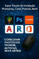 AutoCAD, office, lumion, Revit, Corel draw, Promob entre outros