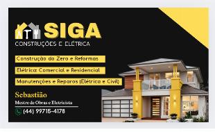 SIGA - SERVIÇOS DE ELÉTRICA & CONSTRUÇÃO CIVIL PARA RESIDÊNCIAS E COMÉRCIOS